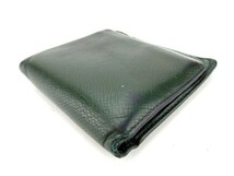 ルイヴィトン 二つ折り財布 レディース タイガ エセピア(深緑） 中古_画像4