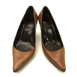  Burberry туфли-лодочки #4 1/2 женский светло-коричневый б/у 