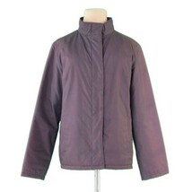 バーバリー ジャケット 中綿入り レディース ♯38サイズ シングルZIP ブラウン 中古_画像1