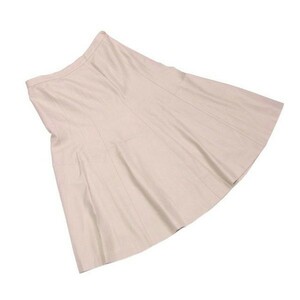  Burberry юбка длинный женский #40 размер Flare бежевый б/у 
