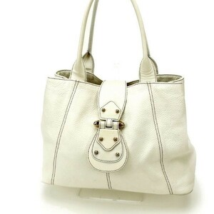  Furla shoulder bag one shoulder lady's white used 