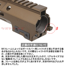 ◆特価！◆マルイ&インチネジ 対応◆ M4用 Geissele SMR MK16 タイプ URG-I SOPMOD 9.5inch ハンドガード DDC ( BLOCK3 III HANDGUARD_画像4