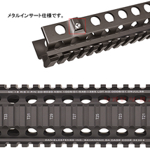 ★マルイ&インチネジ 対応★ M4用 DANIEL DEFENSE MK18 RISⅡ タイプ 9.5inch ハンドガード FDE ( ダニエルディフェンス HANDGUARD RIS2_画像7