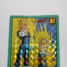 ドラゴンボール カードダス 未剥がし　No.408 ベジータ＆トランクス 脅威!!必殺技二重奏!!!　 スーパーバトル SUPER BATTLE DRAGON BALL Z_画像2