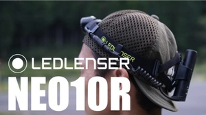 【送料込み】レッドレンザーLed lenser NEO10R【中古品】予備電池プラス2個、充電BOX付