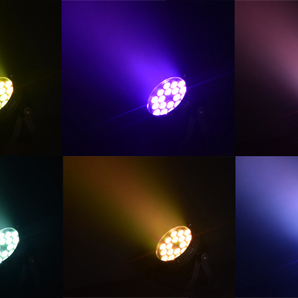 2年保証新品★業務用舞台照明★MINI防水LEDライトRGB+W/PAR64/18灯x12W ～4in1領収書発行可能の画像5