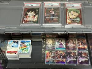 ワンピーストレカまとめ売り　PSA１０　３枚　美品