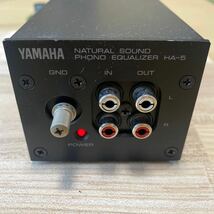 YAMAHA フォノイコライザー HA-5_画像1