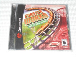 DC*COASTER WORKS BUILD THE RIDE OF YOUR LIFE overseas edition North America version Dreamcast * new goods unopened 