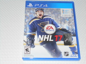 PS4★NHL 17 海外版 北米版★箱付・ソフト付