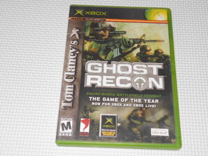 xbox★TOM CLANCY'S GHOST RECON 海外版 北米版 管理番号2★箱付・説明書付・ソフト付