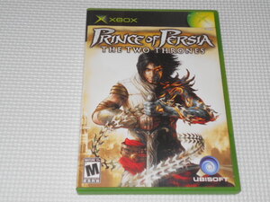 xbox*PRINCE OF PERSIA THE TWO THRONES overseas edition North America version * box attaching * instructions attaching * soft attaching 