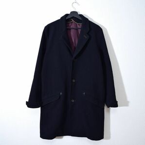 【美品】ロストコントロール J.M.B. Coat コート ショップコート チェスターコート ウール ブラック