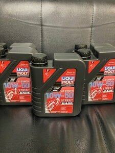 送料無料 リキモリ LIQUIMOLY ストリートレース 10W-50 1L 5本 エンジンオイル　