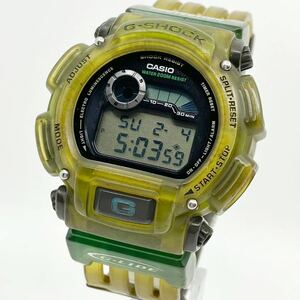 CASIO G-SHOCK G-LIDE Gライド腕時計 デジタル DW-9000 グリーン系 イエロー系 カシオ Gショック Y476