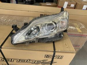 マークX ヘッドライト　左　純正　HID 美品　Assy GRX130 GRX133 GRX135 管理No4