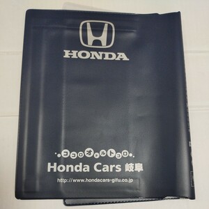 新車外し◆ 美品◆ HONDA ホンダ純正 車検証入れ 取扱説明書入れ 車検証ケース カバー ホンダカーズ 岐阜