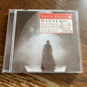 中古CD ニーベルングの指環 3 ワーグナー ジークフリート 抜粋 WAGNER SIEGFRIED Highlights ダニエル バレンボイム