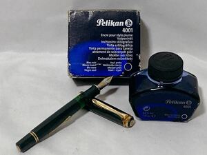 Pelikan 4001 Blue-Black 62.5ml 万年筆 18C-750 ペリカン 