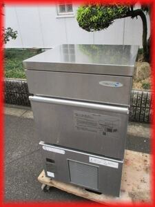 送料無料 製氷機 中古 業務用 35キロ フクシマ キューブアイス FIC-35KV1 たっぷり氷 2011年製 厨房機器