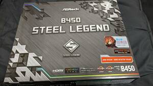 ASRock マザーボード B450 Steel Legend AMD Ryzen AM4 対応 B450 ATX マザーボード 