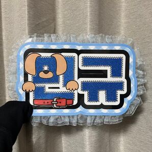 seventeen ミンギュ ネームボード