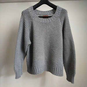 MAINU 21SS COTTON FISH NET HAND KNIT マイヌ サマーニット ミリタリーニット ボックスシルエット レイヤード