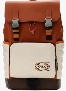 【新品】コーチ CE542 バッグ メンズ COACH リュック バックパック キルティング アンド 　定価14万