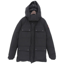 CANADA GOOSE カナダグース バンクロフト フード付 ダウンジャケット メンズ ブラック M 3341JM_画像2