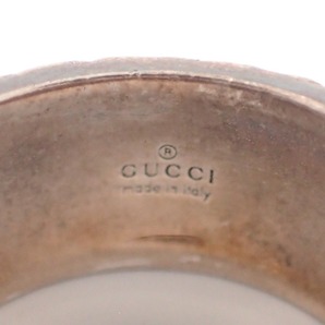 GUCCI グッチ Ag925 タイガーヘッド リング・指輪 18 シルバーの画像8
