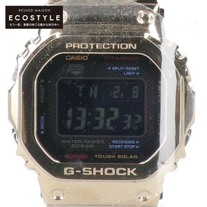 新品同様 G-SHOCKジーショック GMW-B5000TR-9JR フルメタルスクエア TranTixxii タフソーラー電波 デジタル 腕時計 マルチカラー メンズ