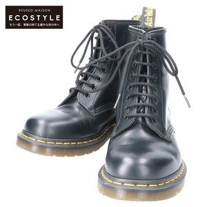 美品 Dr.Martens ドクターマーチン 1460 8ホールブーツ シューズ UK7 ブラック メンズ