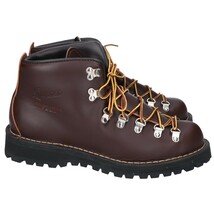 美品/ Danner ダナー 30520X GORE-TEX レザー マウンテンライト ブーツ/ シューズ US 8 ブラウン メンズ_画像6