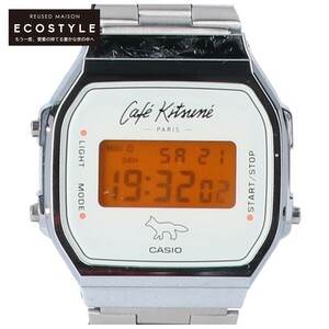 /海外モデル CASIO カシオ A168WECK-7AER Cafe Kitsune コラボレーションモデル CASIO CLASSIC カシオ クラシック デジタル 腕時計