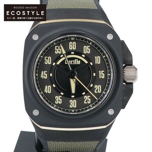 新品同様/ Gorilla ゴリラ FBY3.1 ファストバック ファントム ブラック 自動巻き 腕時計 ブラック メンズ