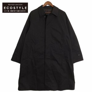 uniform experiment ユニフォームエクスペリメント 232008 23SS 黒 BALMACAAN COAT ブラック 2 コート コットン メンズ 中古