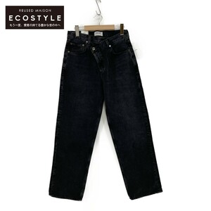 AGOLDE エーゴールドイー IENA別注 23年製 23030587003530 CRISS CROSS JEAN ブルー 26 ボトムス コットン レディース 中古