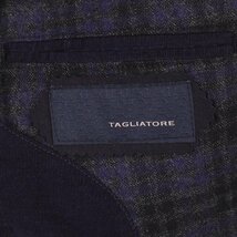 TAGLIATORE タリアトーレ ネイビー 1SMC22K モンテカルロ ジャケット ネイビー 50 ジャケット ウール メンズ 中古_画像7