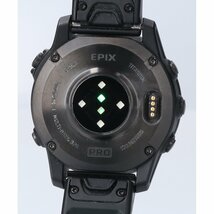 【1円/美品】 GARMIN ガーミン 010-02803-52 ブラック チタニウム epix Pro (Gen 2) 47mm エピックスプロ スマートウォッチ 腕時計_画像6