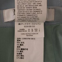 Max Mara マックスマーラ 110603790 ライトブルー アシメ タイトスカート ライトブルー 34 スカート ウール レディース 中古_画像8