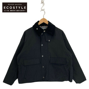 Barbour バブアー ブラック 241MCAS102 BORROWDALE ショートジャケット ブラック 36 ジャケット ポリエステル メンズ 中古