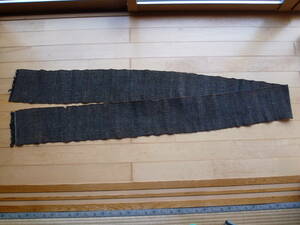  hand weave .. weave obi width six size length 3m gold thread entering? Meiji ~ Taisho era delivery goods rice . woven remake . man obi yukata obi kimono Japanese clothes . woven rug kimono 