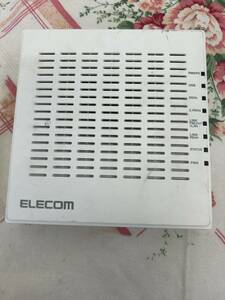 8-2-25-7 ELECOM 無線LANアクセスポイント WAB-S1167-PS 電源ケーブル付属　通電確認済み