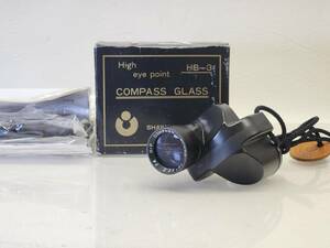 ★ R60206　石神井計器製作所　COMPASS GLASS コンパスグラス　HB-3　元箱・説明書付き ★