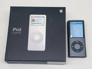 ★ R60222　Apple アップル　iPod nano アイポッド ナノ　第4世代　8GB　A1285　本体 ★