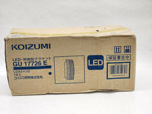 R60228　未開封　KOIZUMI コイズミ　LED・防雨型ブラケット　GU 17726 E　玄関照明