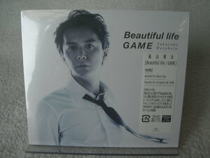 ★未開封★ 福山雅治 【Beautiful life / GAME】 初回盤：CD+DVD 