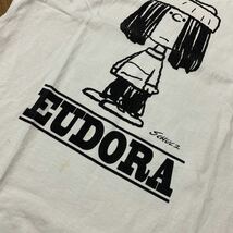 ピーナッツ Tシャツ ユードラ　EUDORA 復刻　バックプリント　ビンテージピーナッツ ビームス スヌーピー 古着_画像8