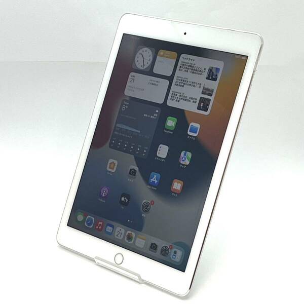 iPad Air 2 Wi-Fi＋Cellular 16GB docomo シルバー MGH72J/A 白ロム タブレット本体 送料無料 画面割れ Y48MR