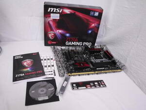 MSI Z170 GAMING PRO LGA1151 motherboard 